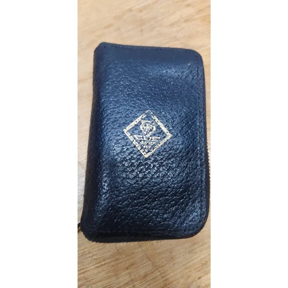 Vintage Cub Scouts Boy Scouts Pigskin Leather‎ Coin Purse